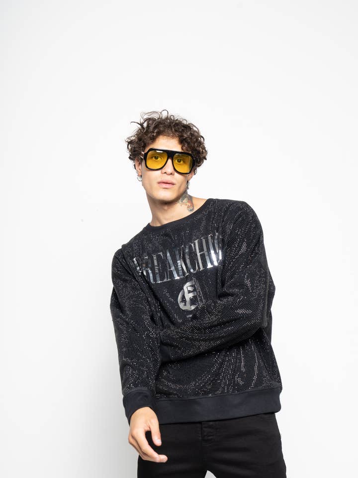 Suéter exclusivo de piedras para venta al por mayor de Freakchic ny