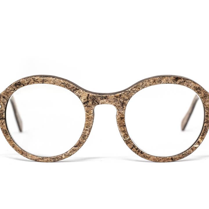 Hemp Eyewear - Wholesale Eyeglasses - Unisex - Hemp Optical Glasses Gaudi - Vegan Handmade Eyewear & Case