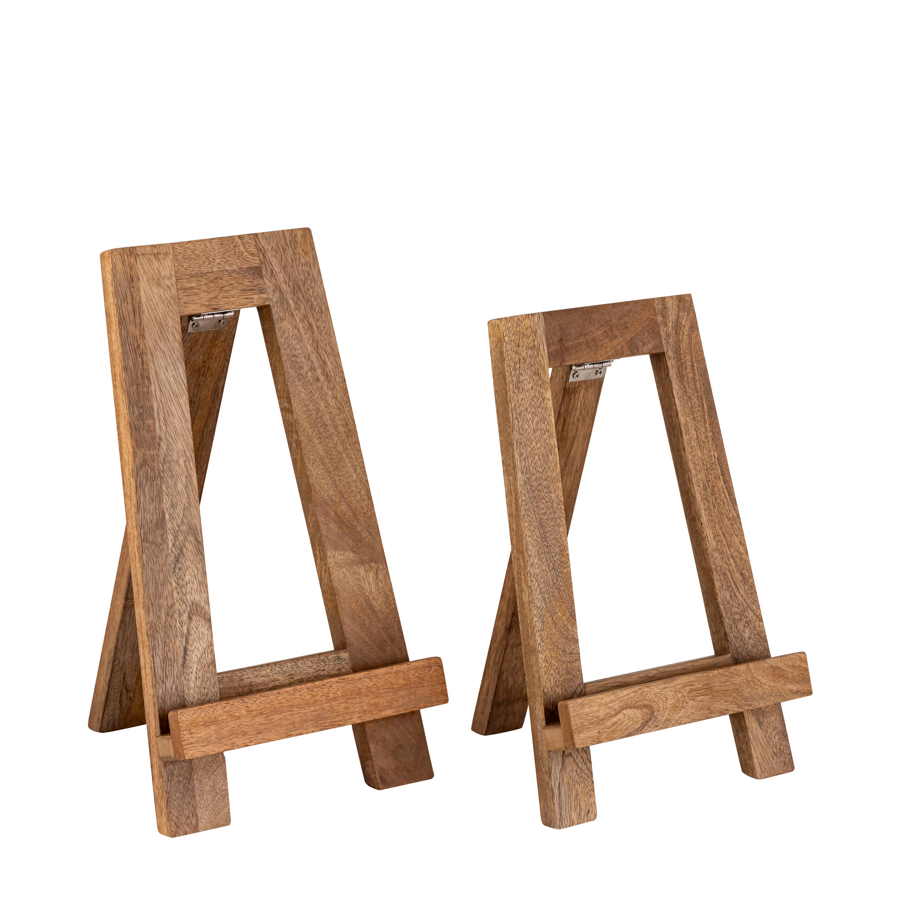 Light Natural Brown Large Wooden Easel Large for wholesale on Faire2