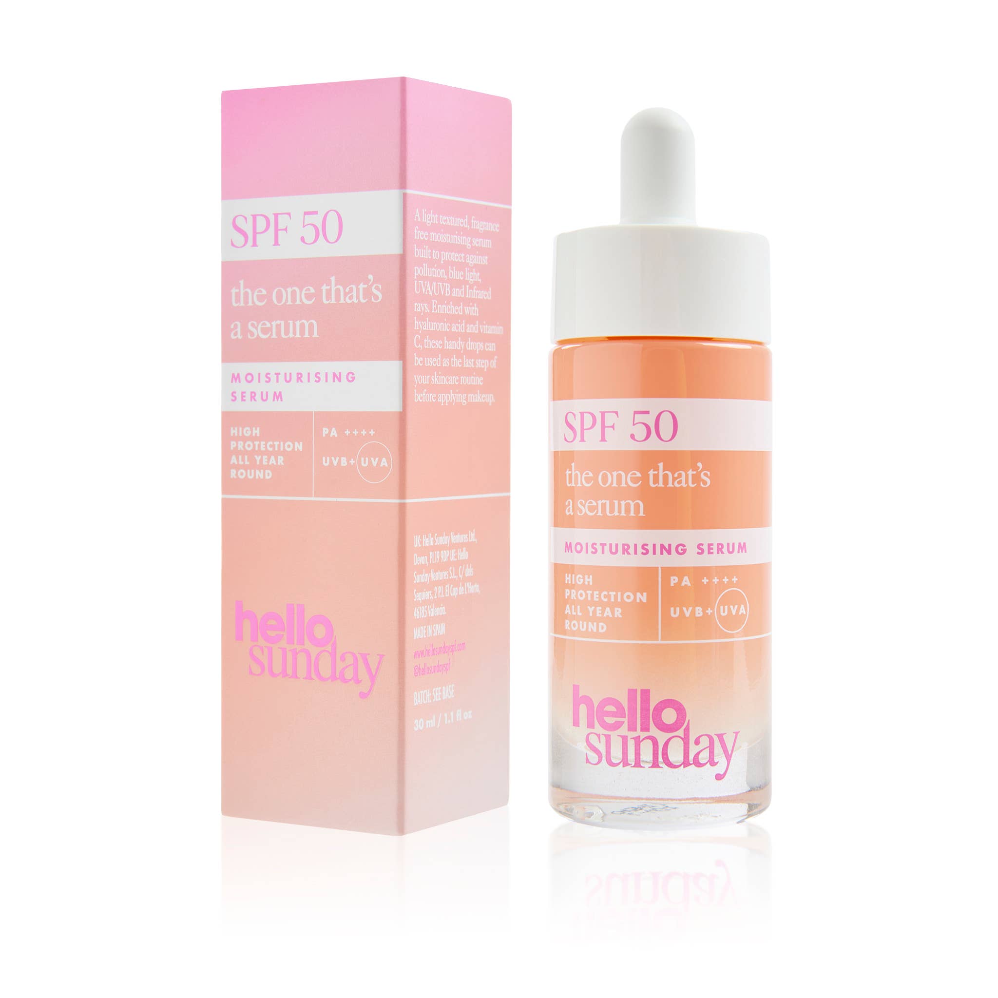 Hello Sunday – wholesale Sunscreen – Hello Sunday The One That's A Serum SPF50 30ml1