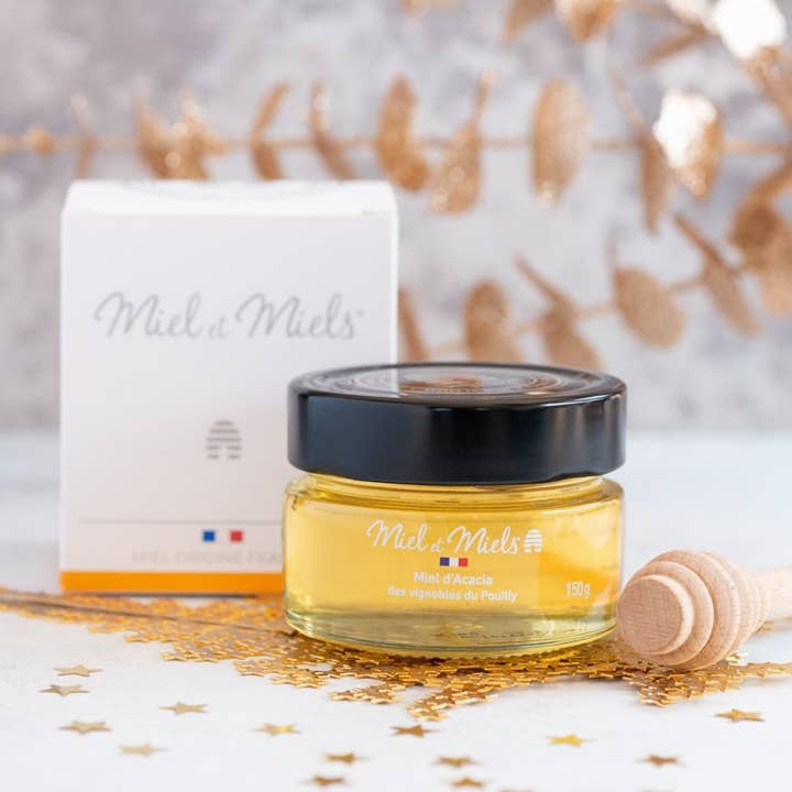 Acacia honey from the Pouilly vineyards for wholesale by La Boutique aux délices