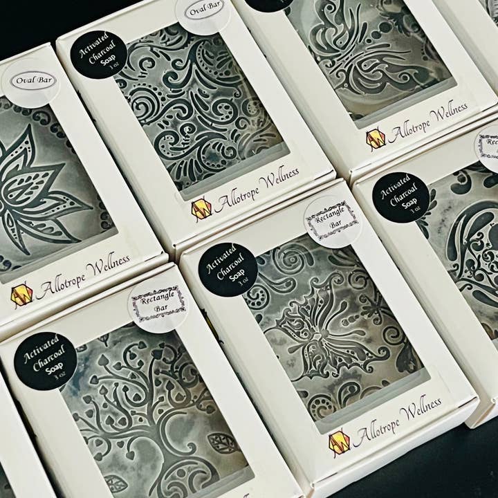 Allotrope Wellness, Inc. - Wholesale Bar Soap - Activated Charcoal Soap