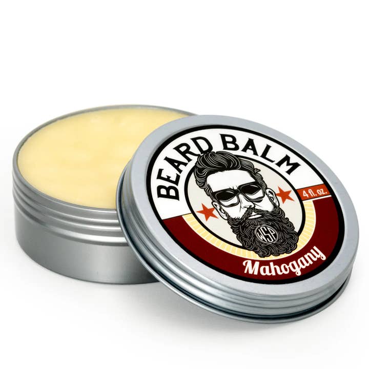 Wet Shaving Products - Wholesale Baardstylingproduct - 4oz Baardbalsem - Mahonie1