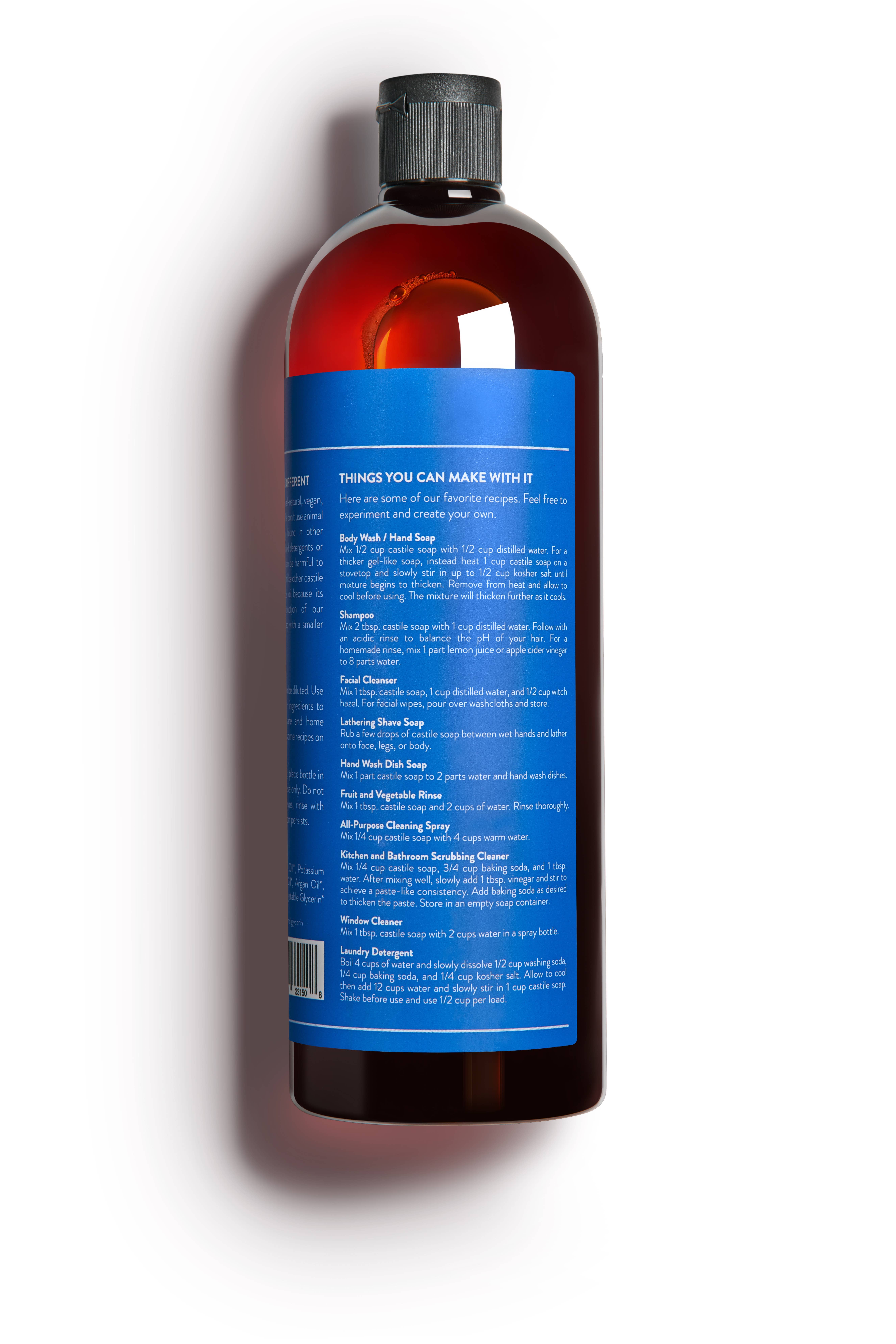 Cove – Engroshandel Kropssæbe/brusegel – Cove Castilla Sæbe 33.8 oz | Økologisk Argan, Jojoba, Hamp Seed8