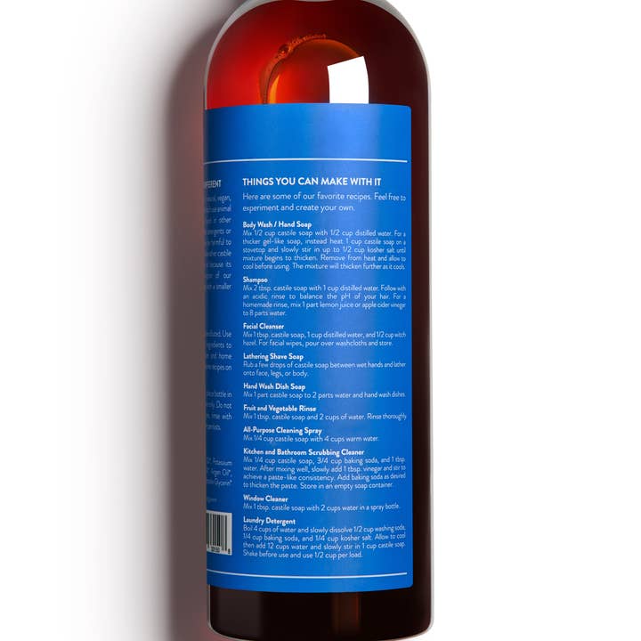 Cove – Engroshandel Kropssæbe/brusegel – Cove Castilla Sæbe 33.8 oz | Økologisk Argan, Jojoba, Hamp Seed8