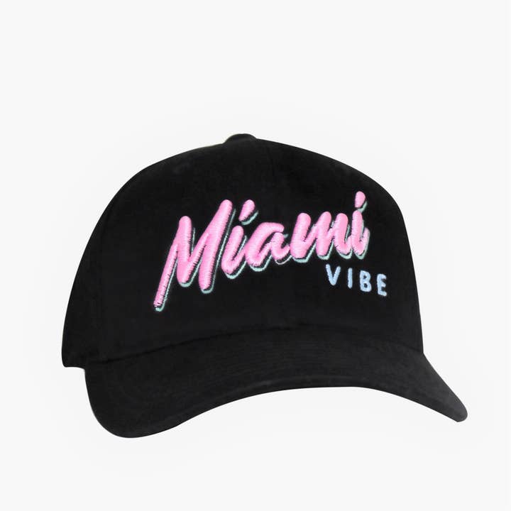 Bichōn - Wholesale Flat Brim Cap - Unisex - Miami Vibe Curved Brim Hat | Glows in the Dark6