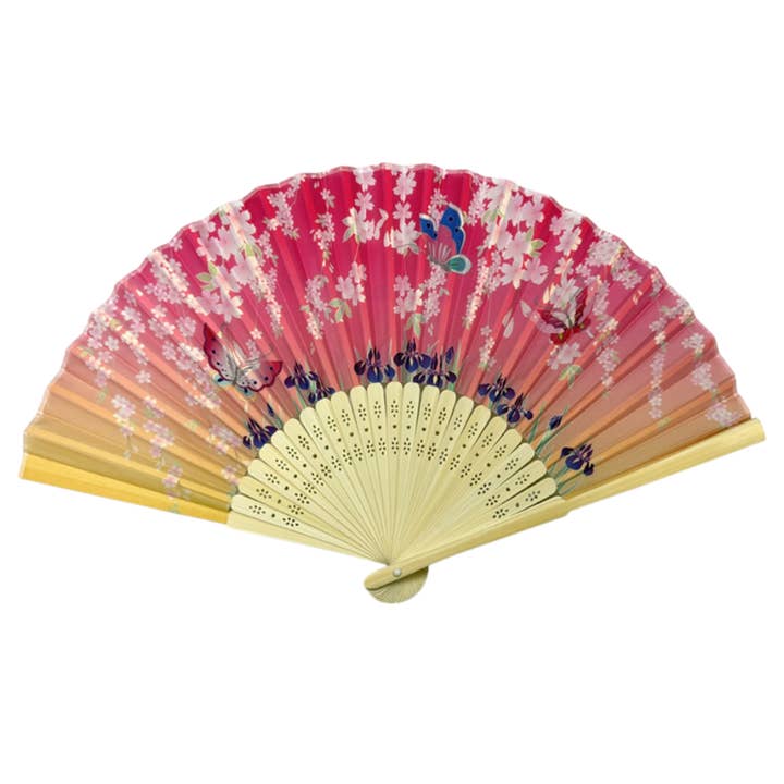 Urban Tokyo - Wholesale Handheld Folding Fan - Sakura Cherry Blossoms Paper Folding Fan (50/300)
