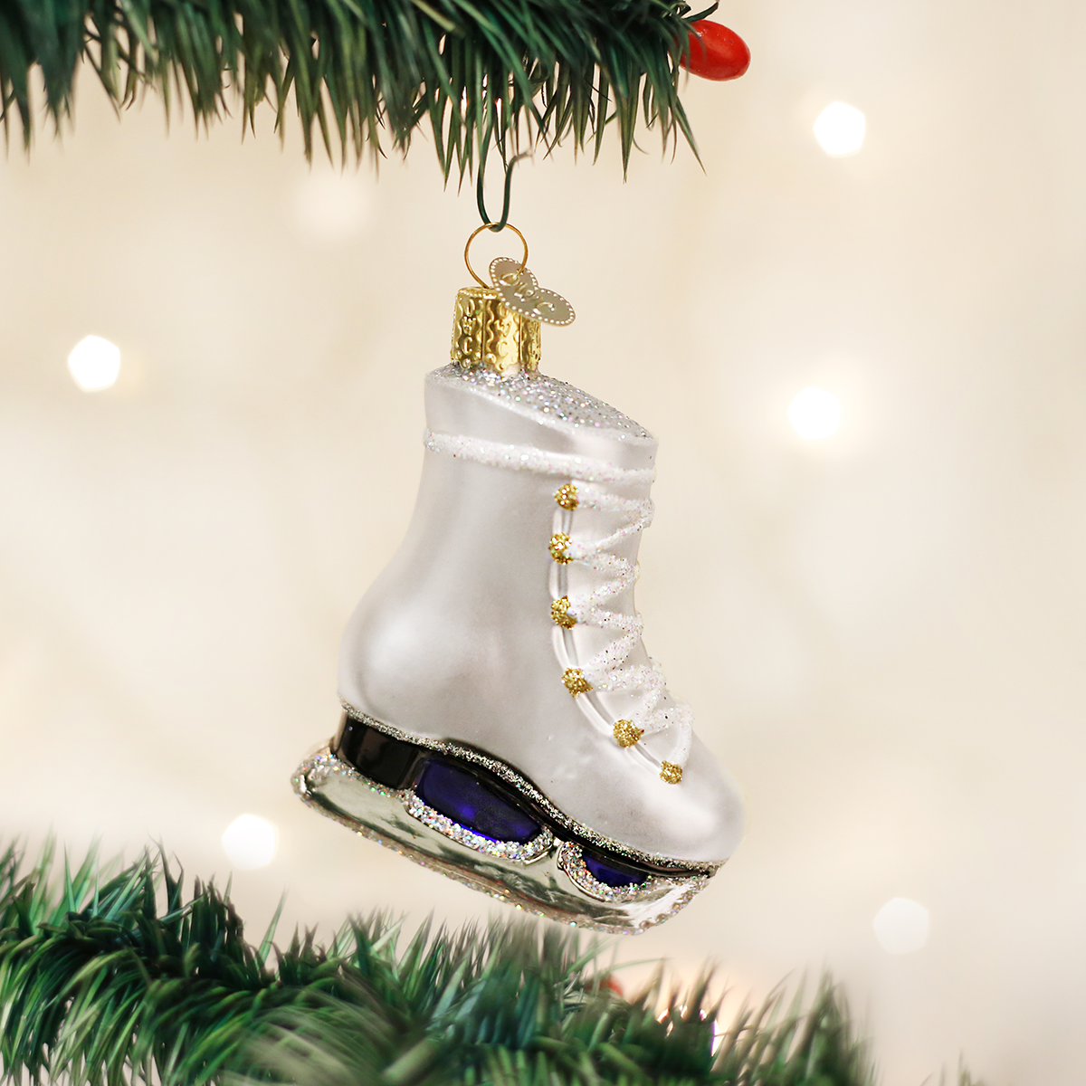 Old World Christmas - Wholesale Ornament - Ice Skate Ornament0