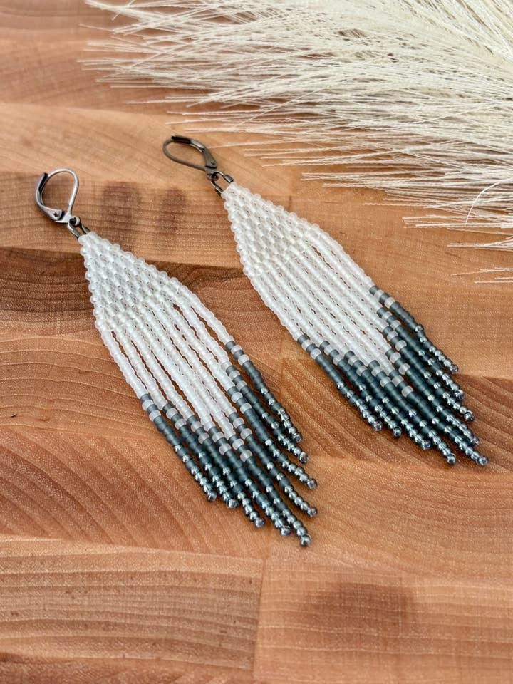 Angela Beaded Earrings - Made to Order for wholesale by Made by Melissa