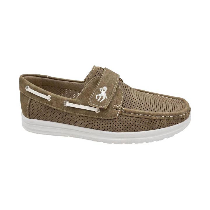 Bolero Piel – Großhandel Slip-on-Sneaker – Herren – Wildleder-Bootsschuhe mit Klettverschluss