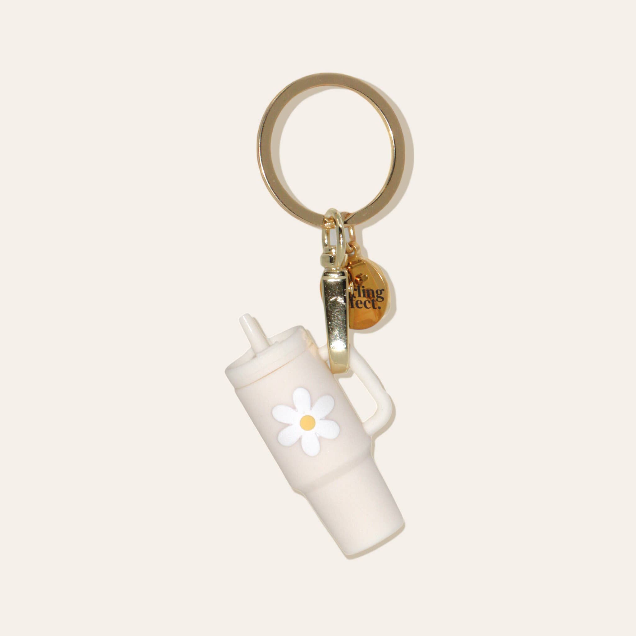 The Darling Effect - Wholesale Keychain - Women's - Tiny Tumbler Keychain - Oat2