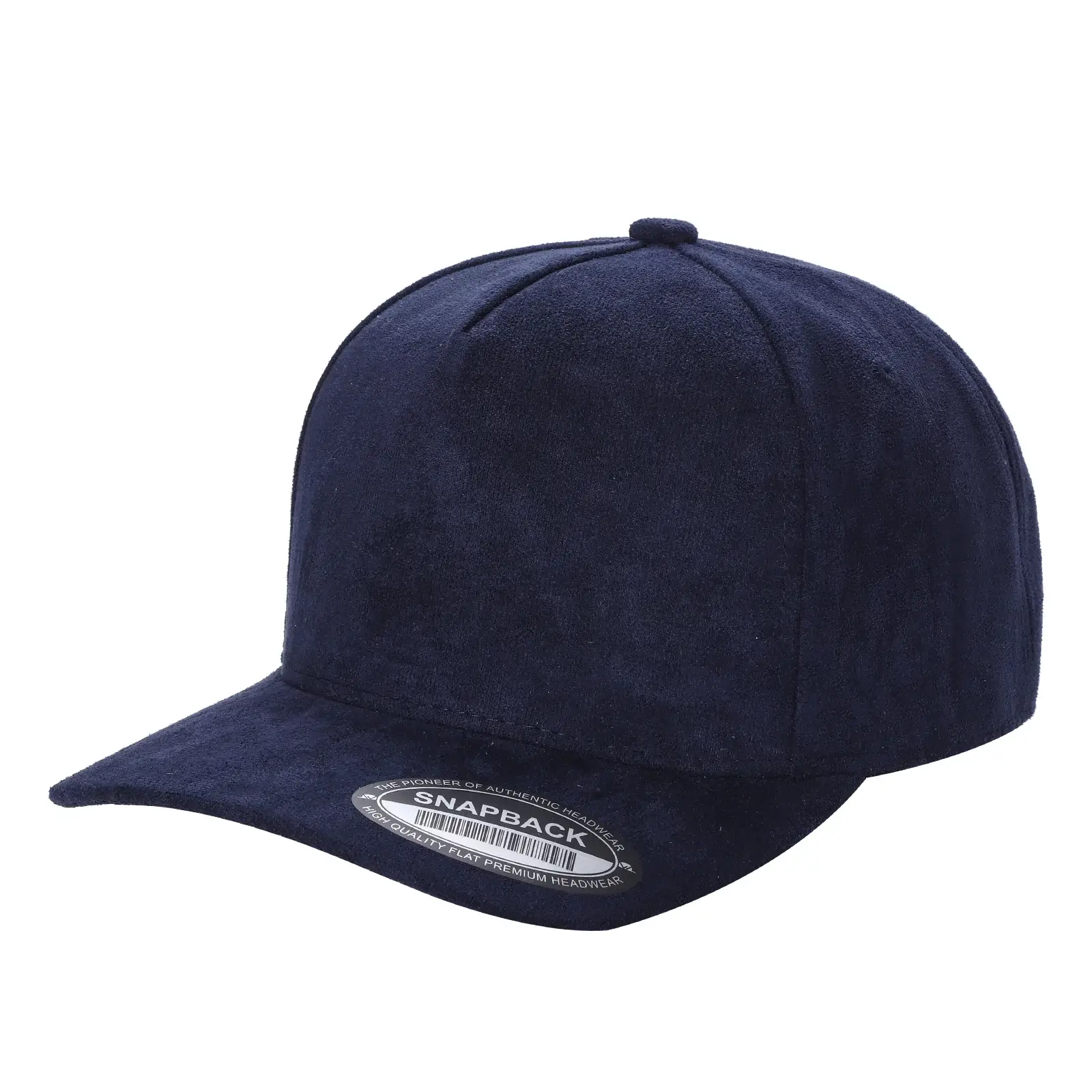 Burzip collection – wholesale Baseballkeps - Unisex – TC2>SUEDE SOLID 5-PANEL KEPSAR3