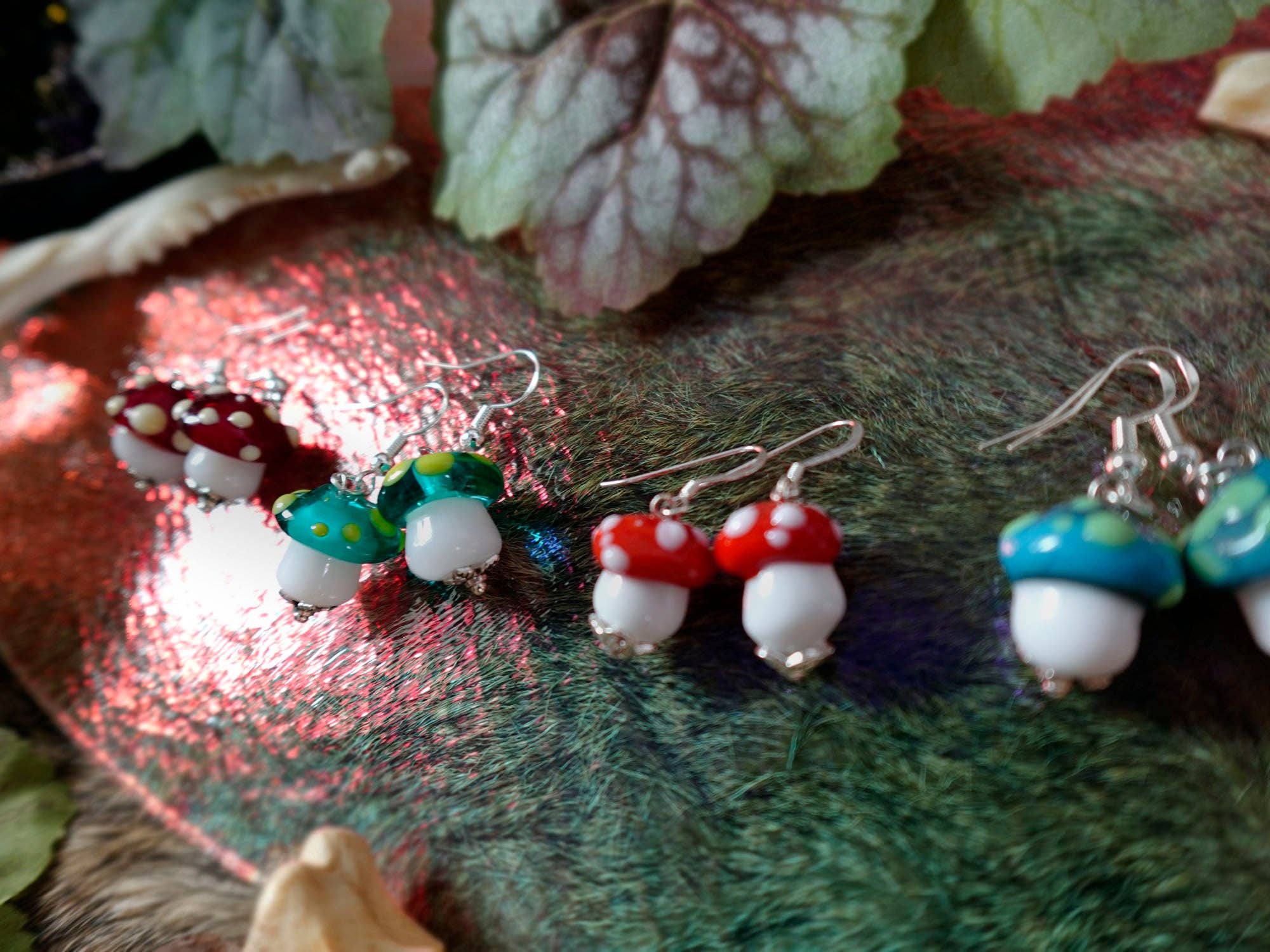 Tia Kinsman - Wholesale Jewelry Set - Mushroom Earring Sets2