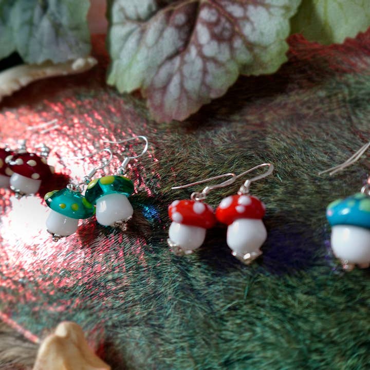 Tia Kinsman - Wholesale Jewelry Set - Mushroom Earring Sets2