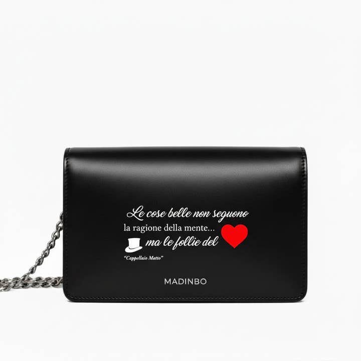 PRINCESS BAG von MADINBO - Echtes Leder - LEDER - Hergestellt in ITALIEN - WAHNSINN DES HERZENS für den Großhandel von MADINBO