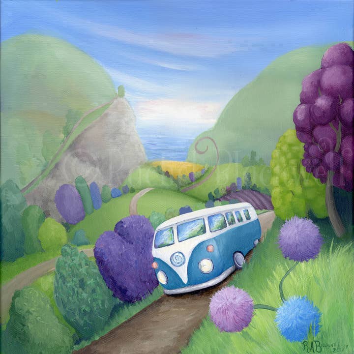 Rêver de vacances d'été - Impression Giclée pour la vente par Ethereal Earth