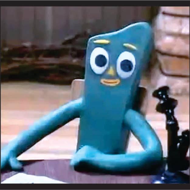 3 Inch Cloth Patch Gumby for wholesale by BMS BIZ