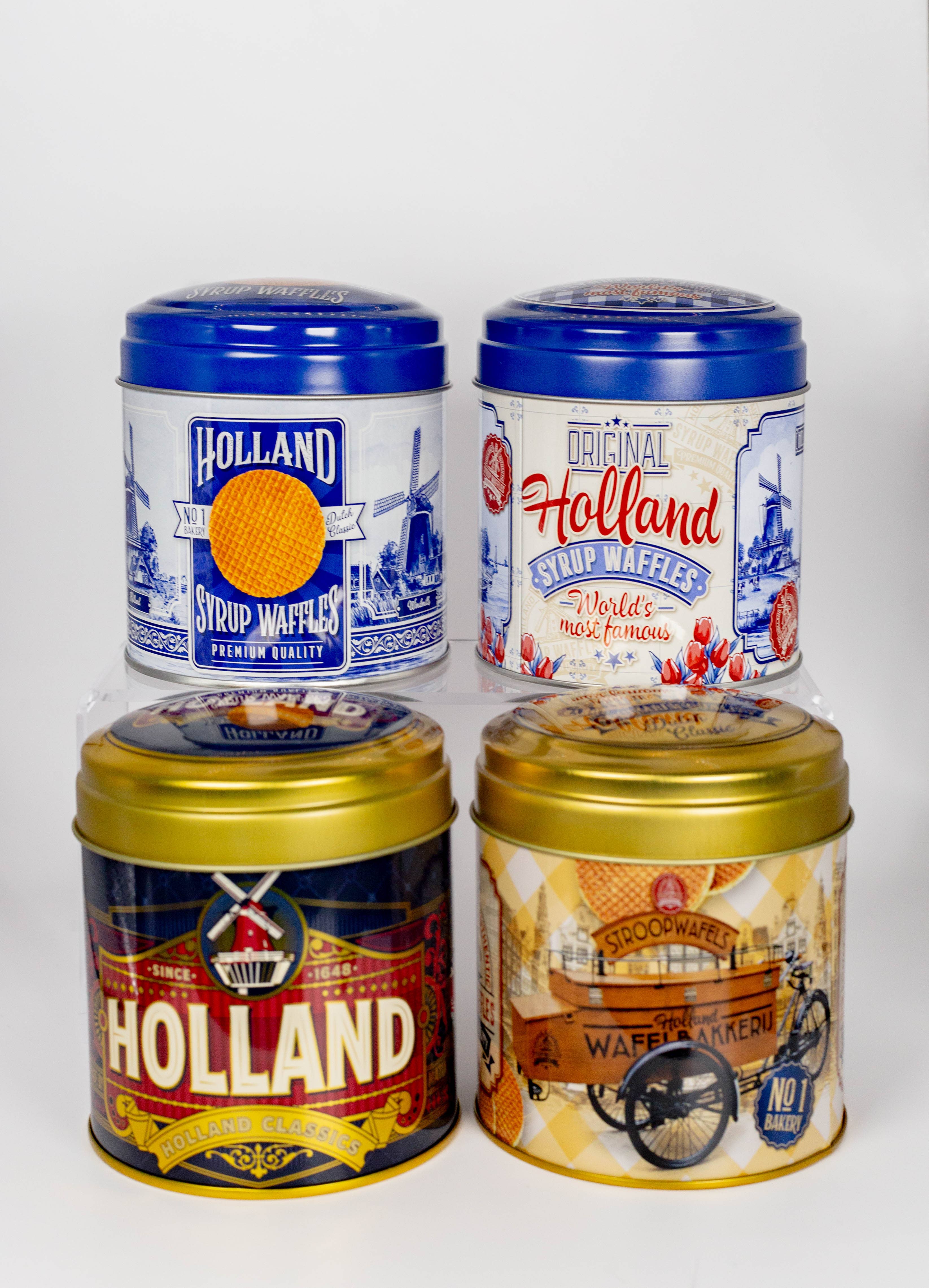 Dutch Waffle Company Stroopwafel Cookie - Vente Rangements/organisateurs de cuisine - Boîtes de Stroopwafel Hollandaises1