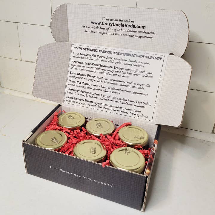 Crazy Uncle Reds - Wholesale Jam/Jelly - Charcuterie Companion Gift Set2