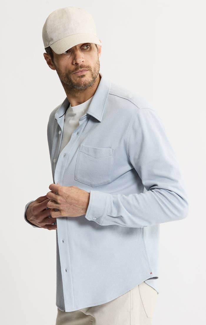 JACHS NY - Wholesale Button Down Shirt - Men's - Manor Long Sleeve Cotton Double Face Shirt15