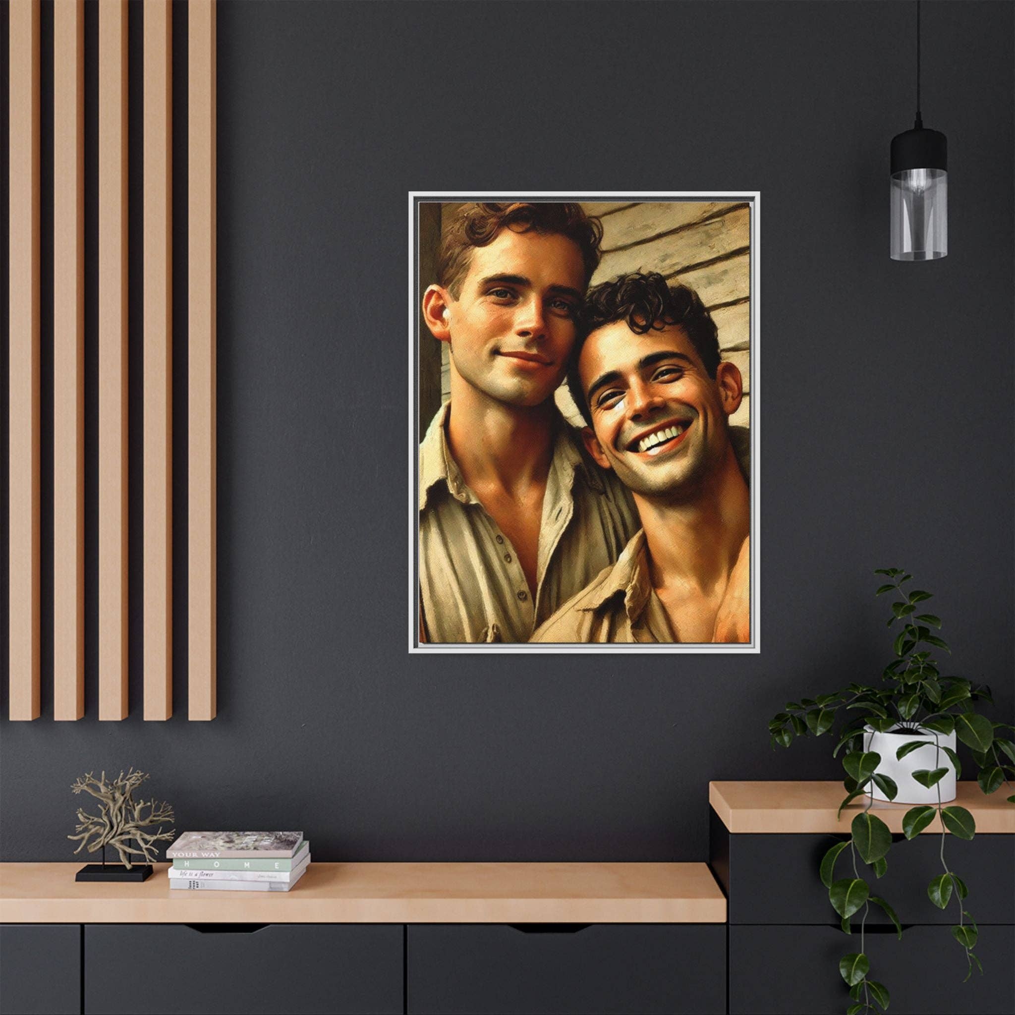 Walt & Pete - Wholesale Art Print - Missing Art Studies - Grant 01047