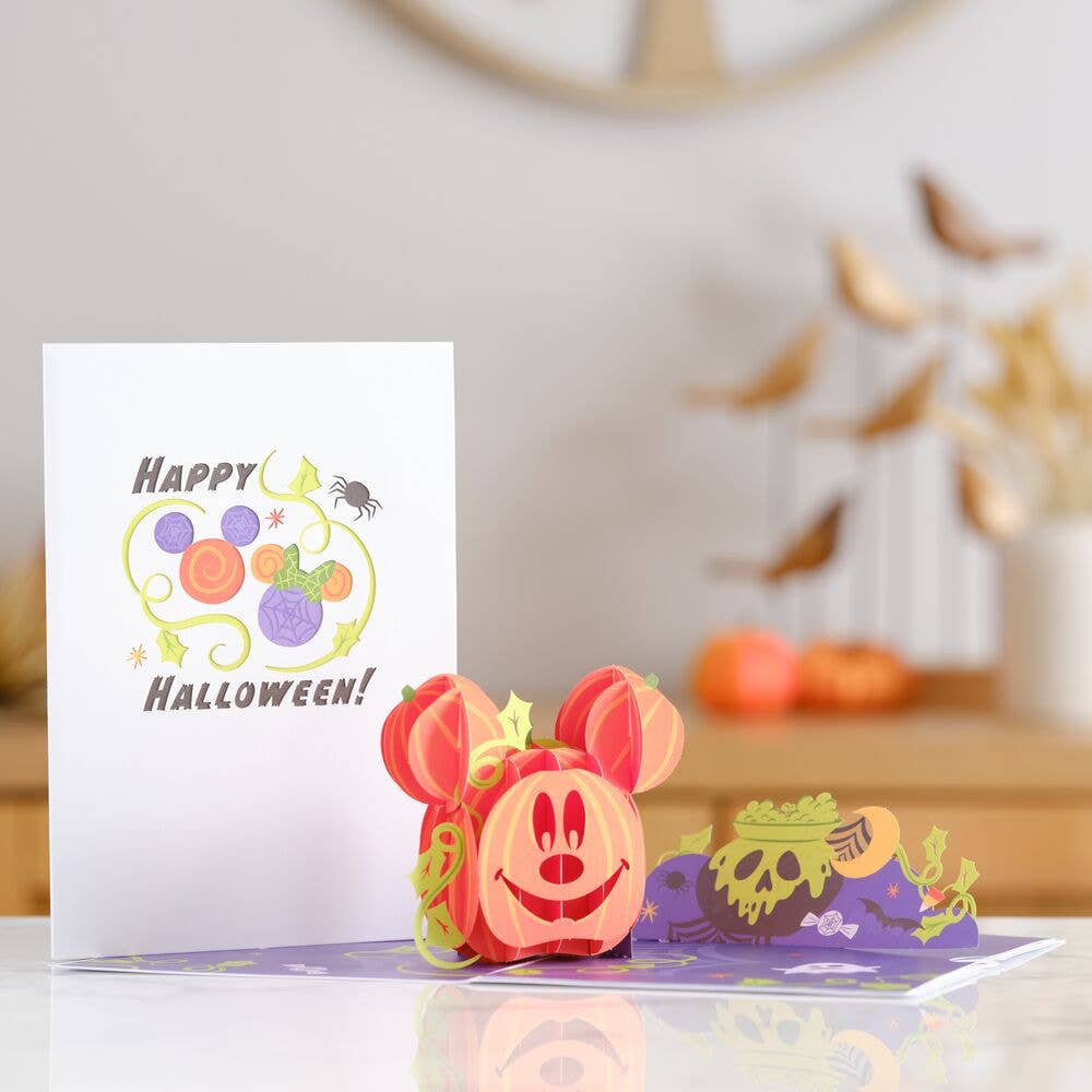 Lovepop Cards - Wholesale Halloween Card - Disney's Mickey Mouse Happy Halloween 5''x7'' Card7