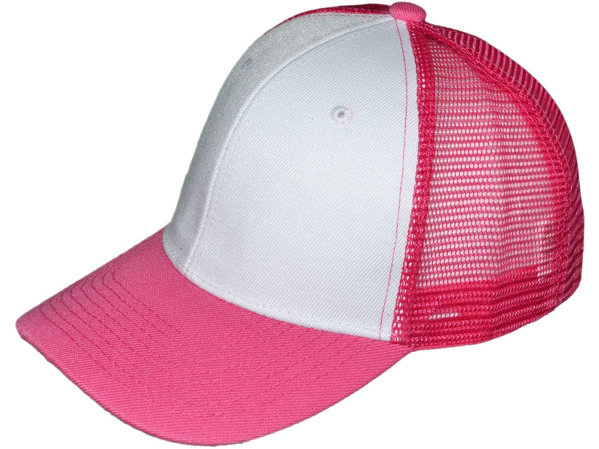 Buck Wholesale - Venta al por mayor Gorra trucker - Unisex - Gorras de camionero en blanco - Gorras BK de malla estructurada74