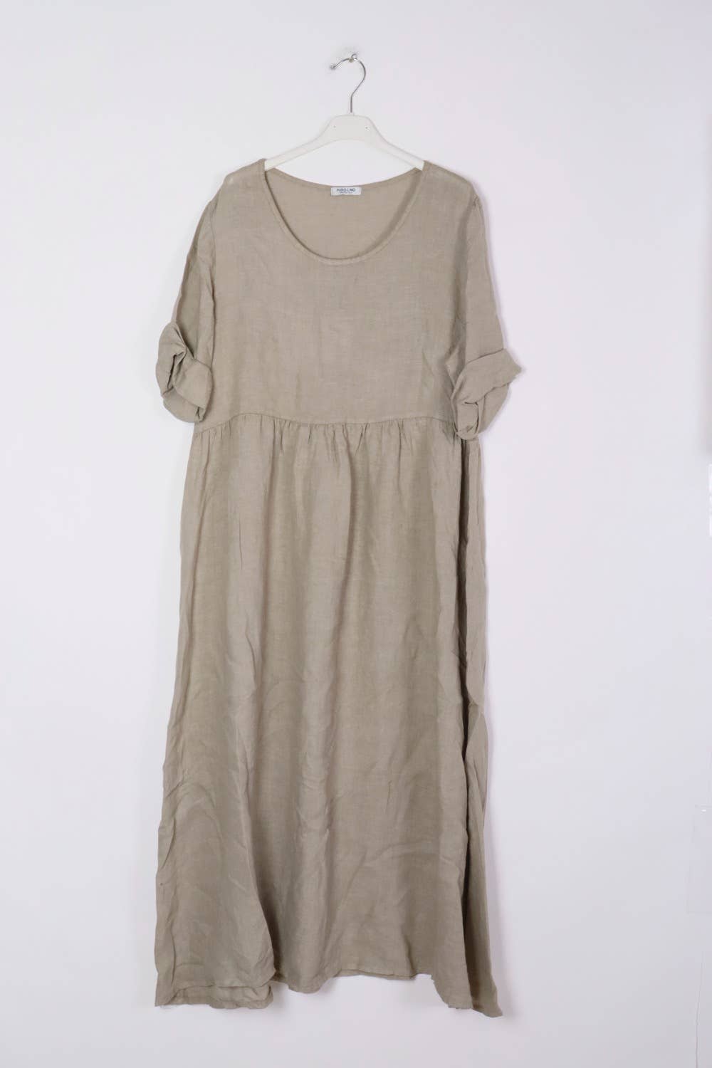 LÉA & LUC - Wholesale Dress - Women's - Long dress in 100% linen REF.71486