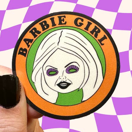 Autocollant Tiffany « Barbie Girl » pour la vente par Camp Queer Creative Co.