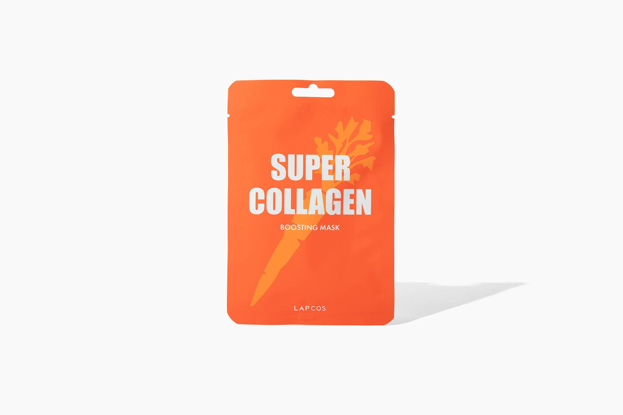 LAPCOS - Wholesale Skincare Face Mask - Super Collagen Boosting Carrot Sheet Mask 10-Pack