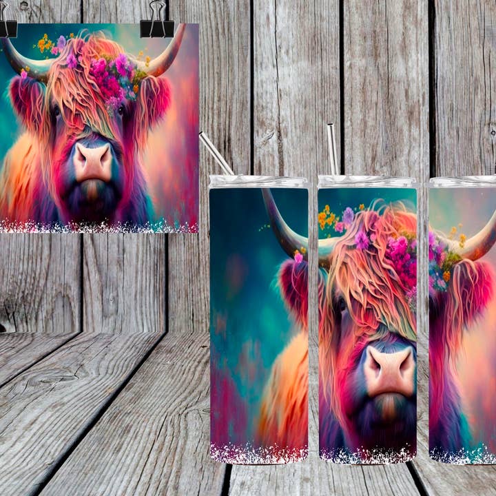 FÄRGGLAD HIGHLAND TUMBLER för wholesale av Mama’s Grit and Grace