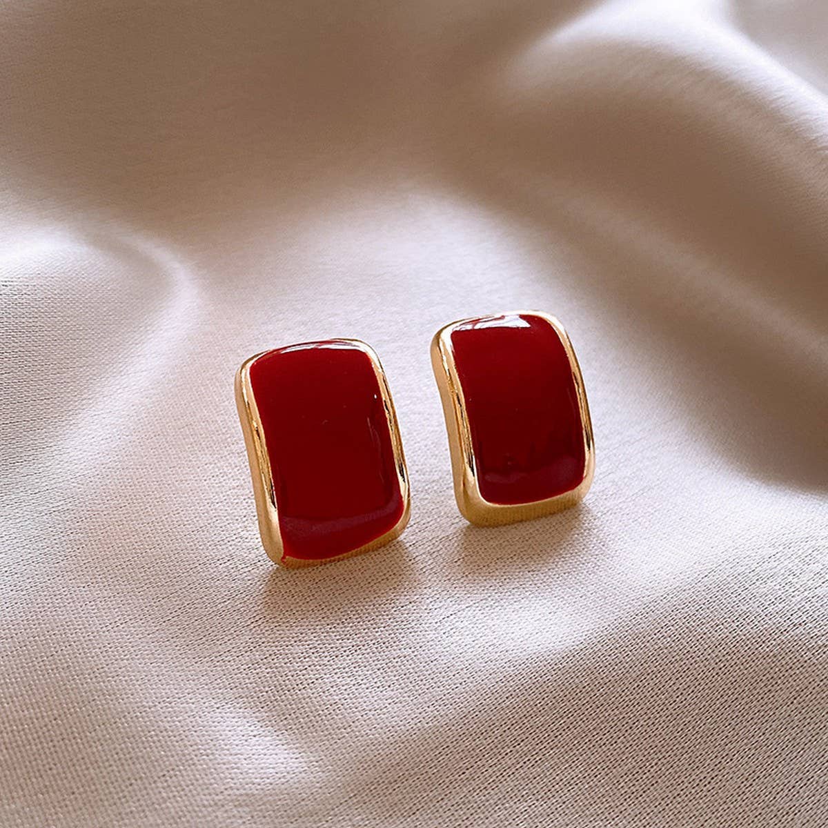 ACCITY - Wholesale Stud/Post Earrings - RETRO OIL DROP CASUAL VERSATILE EARRINGS_CWASC13262