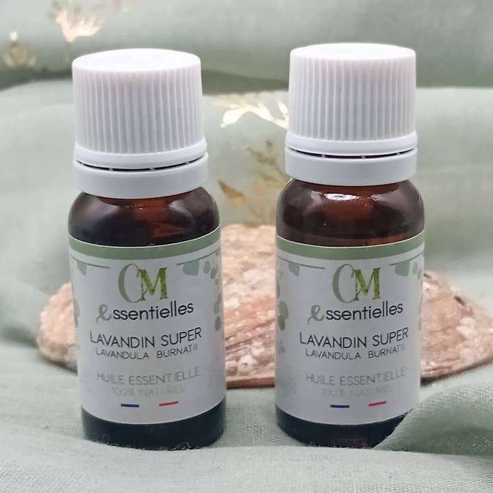Huile essentielle Lavandin Super 10 ml pour la vente par CM Essentielles