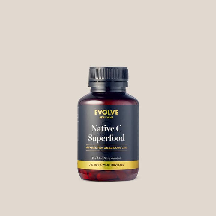 Gelpro Australia - Wholesale Oral Supplement/Vitamin - Pete Evans Organic Native C Capsules - 90 Caps