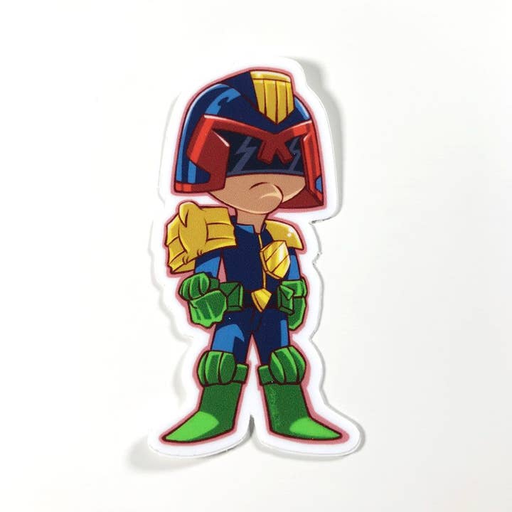 Judge Dredd - Vinyl Sticker for wholesale by The Ninjabot