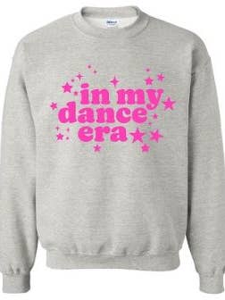 No Meu Pack de Sweatshirt Era de Dança por atacado de Pink Dinosaur