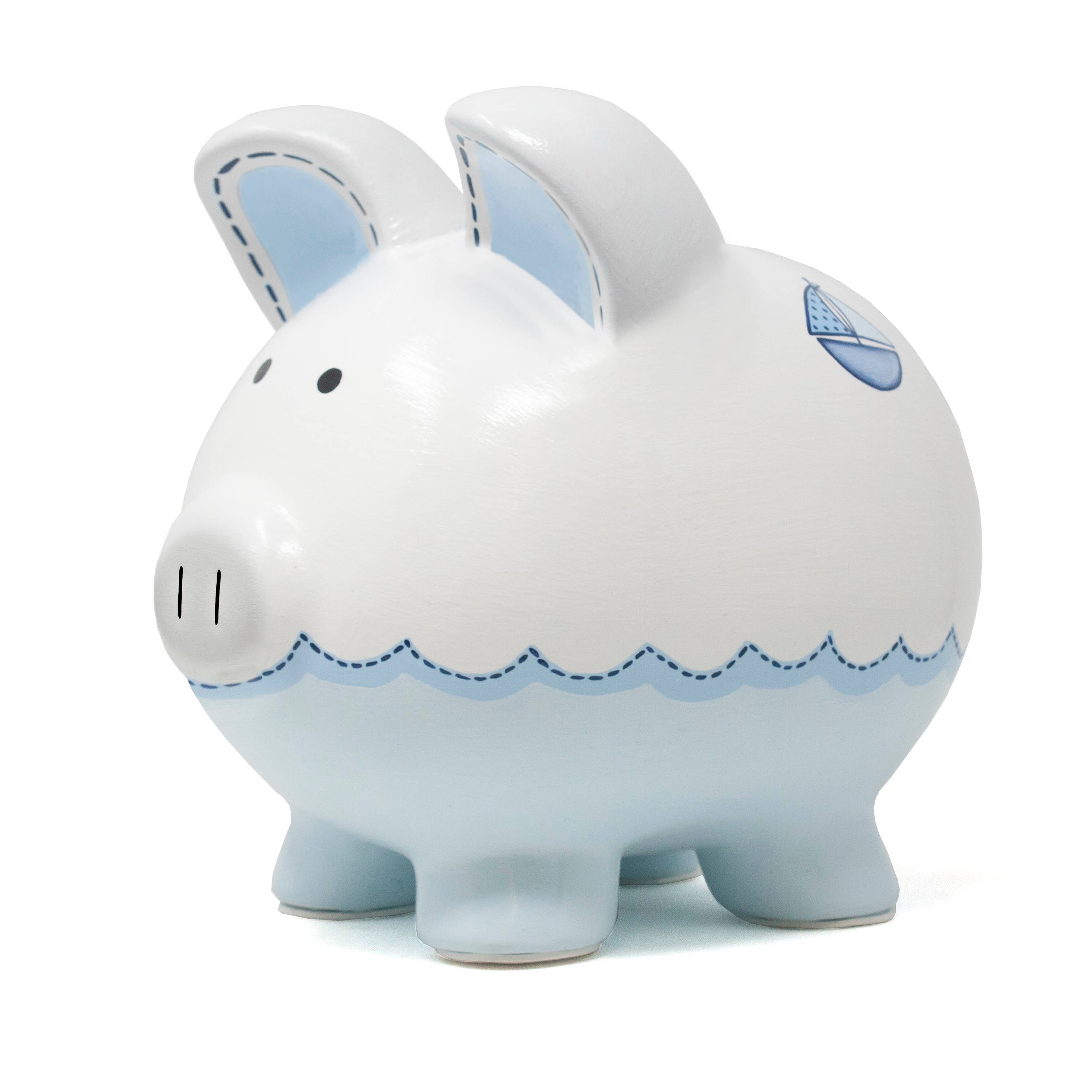 Child To Cherish® - Wholesale Money/Piggy Bank - Kids & Baby - Triple Sailboat Piggy Bank6