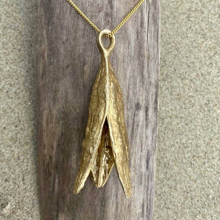 Lily Pod Necklace for wholesale by Serena Van Rensselaer Jewelry