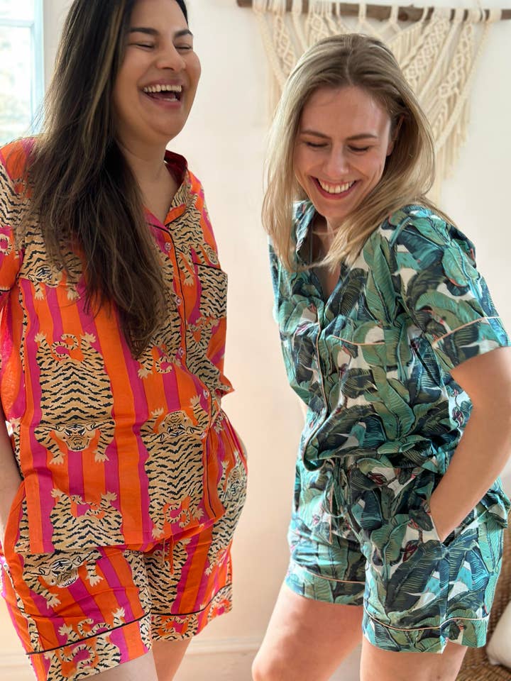 HausLife - Wholesale Sleepwear Set - Women's - Cotton PJs - Shorts Set4