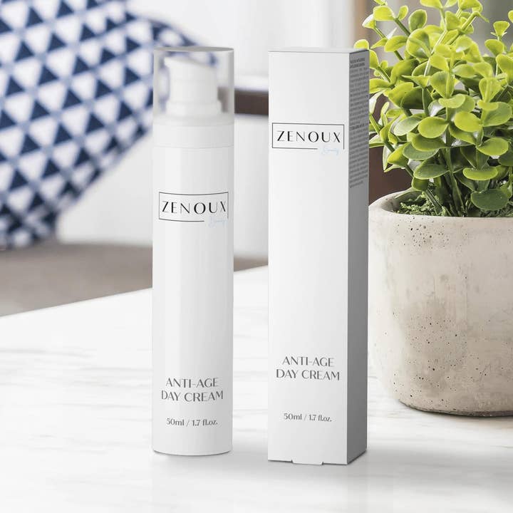 Crema Giorno Anti-Age 50 ml per la vendita all'ingrosso da parte di Zenoux Beauty