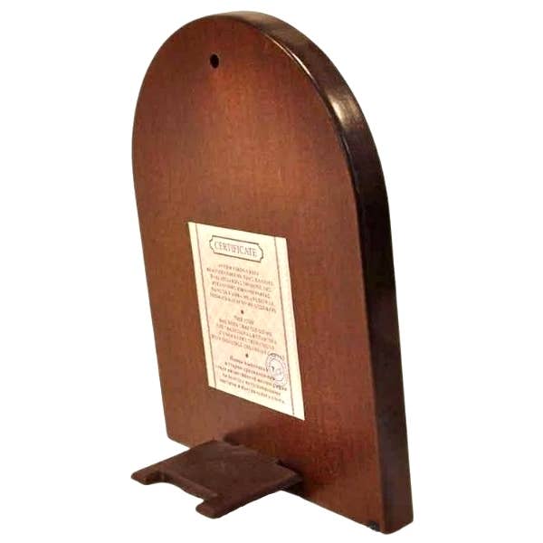 The Art of the Icon - Wholesale Religious Card - Saint Basil The Great Icon - Engraved Silver & Wood1