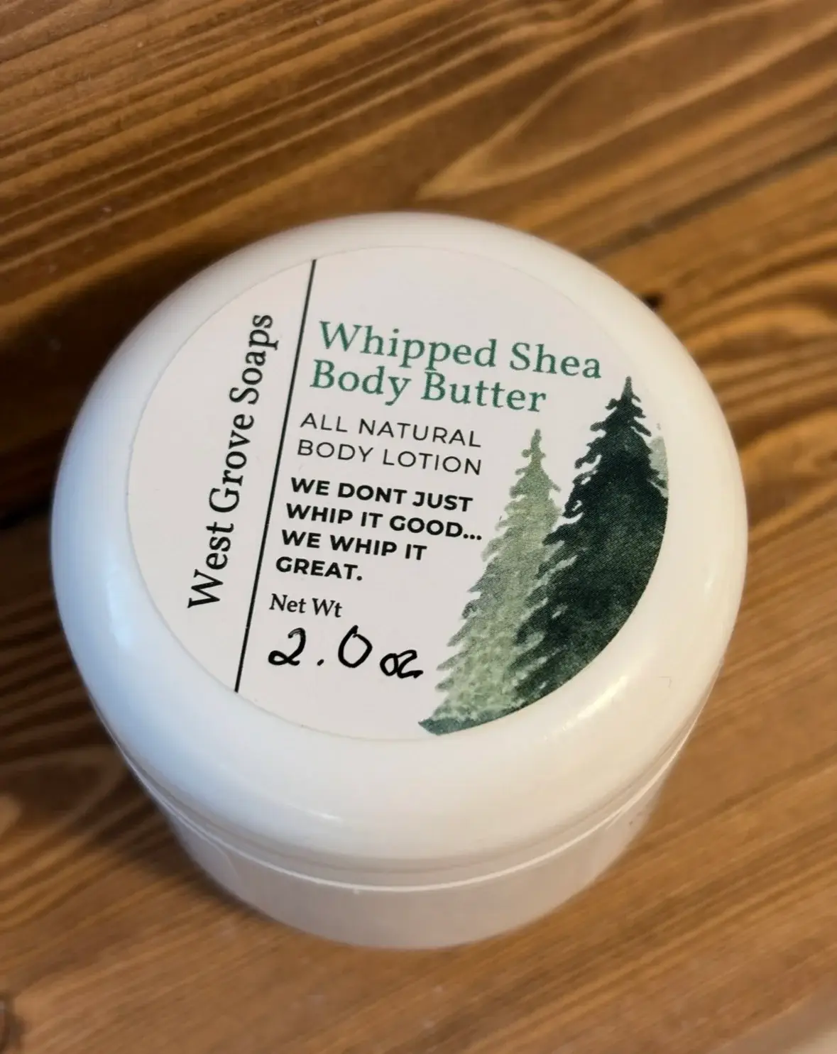 West Grove Soaps - Wholesale Body Cream/Lotion - Whipped Shea Body Butter Cream1