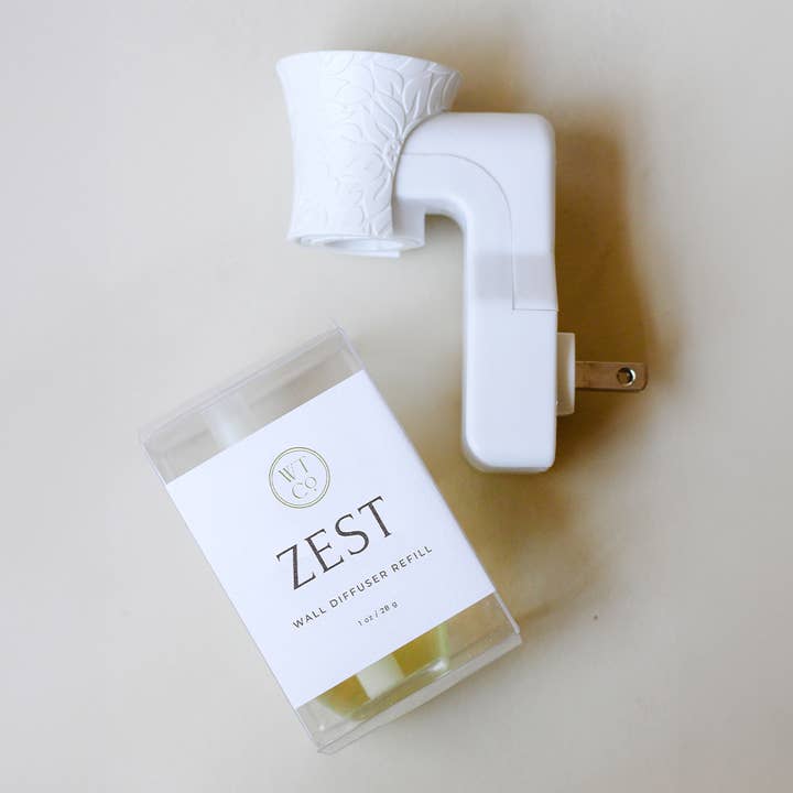 Zest Wall Diffuser Refill för wholesale av Well-Taylored Co.