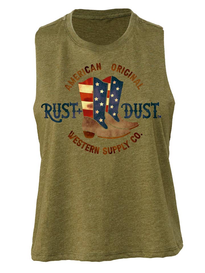 141 HARRIET Crop tanktop voor wholesale door RUST + DUST