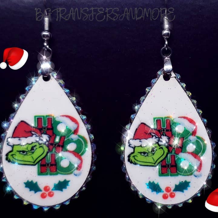 Fashion
Christmas Earrings w/ Rhinestones for wholesale by BCD