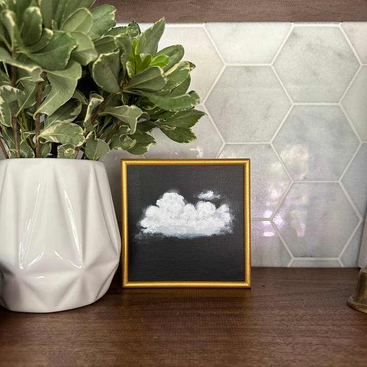 Sara Beckley Art - Wholesale Art Print - Sara Beckley Framed Mini Art Print - Storm Cloud Still Life3