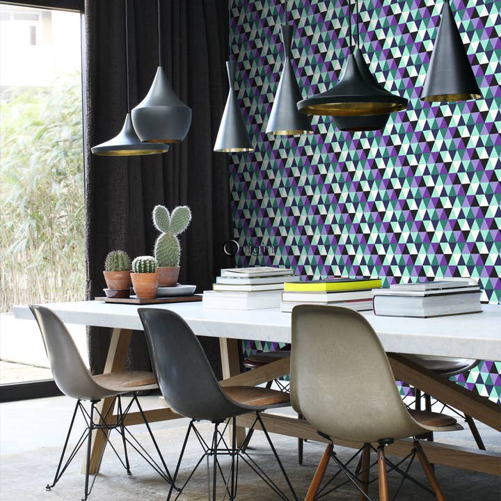 The Design Department b.v. - Wholesale Behangrol - Behang grafische driehoeken27