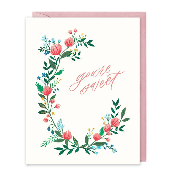 Selah Paper - Vente Cartes de déclaration d'amour - Vous êtes Sweet Card