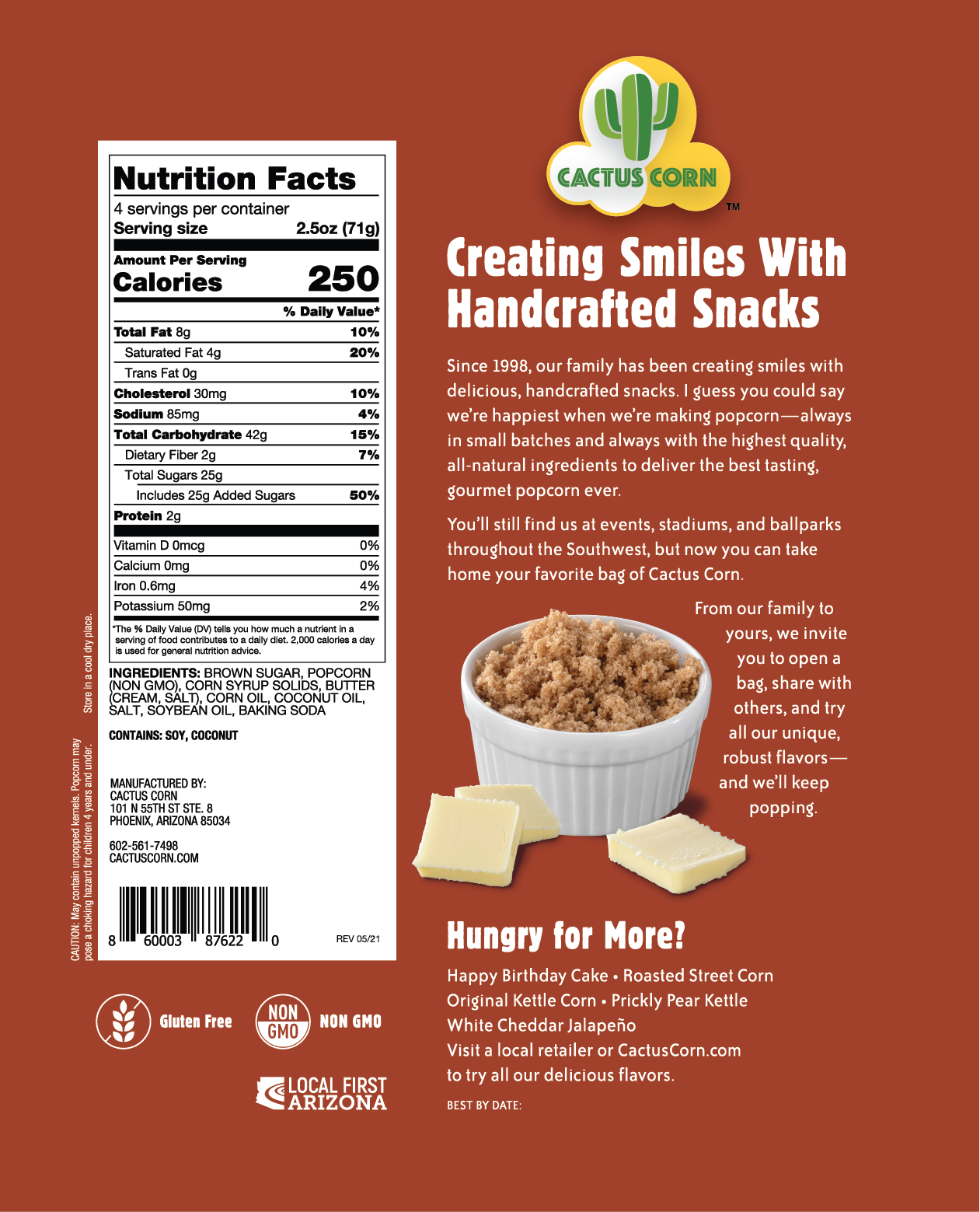 Cactus Corn - Wholesale Popcorn - Cactus Corn Popcorn Variety 12-Pack8