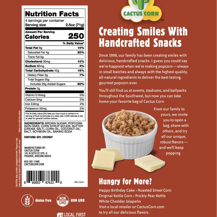 Cactus Corn - Wholesale Popcorn - Cactus Corn Popcorn Variety 12-Pack8